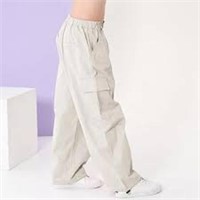 Chiro Cargo Pants, White. Kid's Size: 8. See