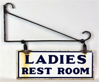 ANTIQUE "LADIES REST ROOM" SIGN