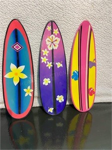 3 Mini Surf Boards