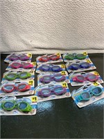13 Pairs of Swim Goggles