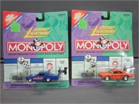 Johnny Lightning Monopoly Diecast Cars