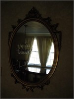 Framed Wall Mirror  25x38 Inches