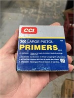 BOX LARGE PISTOL PRIMERS