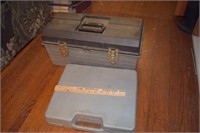 Two plastic Toolboxes