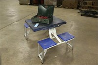 Folding Picnic Table & Coleman Propane Stove