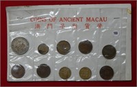 Coins of Ancient Macau -10 Total Coins