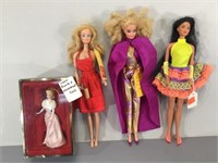 Lenox Barbie Ornament & Barbie Dolls, etc