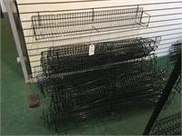 Lot of 25 Slat Board Wire Wall Baskets