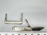 (2) vintage imperial pocket knives