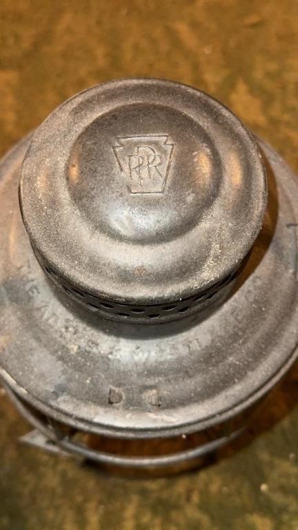 PRR vintage railroad lantern