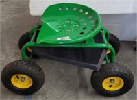 TRACTOR SEAT STYLE GARDEN CART