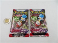 2 pack neufs de cartes Pokémon