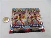 2 pack neufs de cartes Pokémon