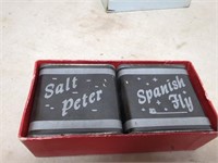 novelty salt and pepper shakers