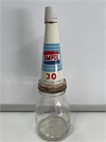 Ampol Tin Top on Pint Bottle