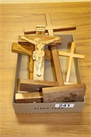 Assorted Wooden Crosses