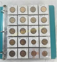 Sacagawea, President Coins, 1880 - 2009 Penny set