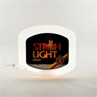 Stroh Light Beer Illuminated Advertisement