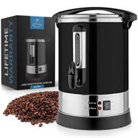 Zulay Commercial Coffee Urn - 50 Cup Stainless Ste