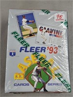 1993 Fleer Baseball Cards Factory Sealed Box 36 P-