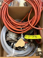 HOSE CLAMPS/MISC ELECTRICAL WIRE