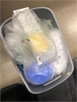 Tote of New& Used Tupperware