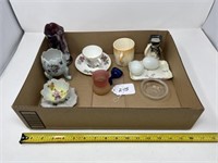 Flat of Assorted Glass & Assorted China