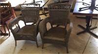 2- Wicker Chairs