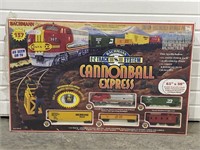 New Bachman Cannonball Express Electric Train Set