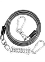 (New) jenico Dog Tie Out Cable - 150 FT Dog