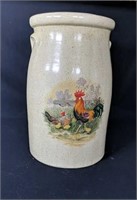 Rooster Themed Butter Churn