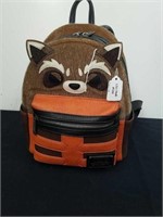 Small Loungefly marvel Rocket Raccoon backpack