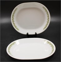 PAIR OF CORELLE PLATES, 1973 SPRING BLOSSOM