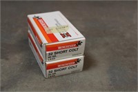 (85) Winchester 32 Short Colt 80Gr Lead Ammo