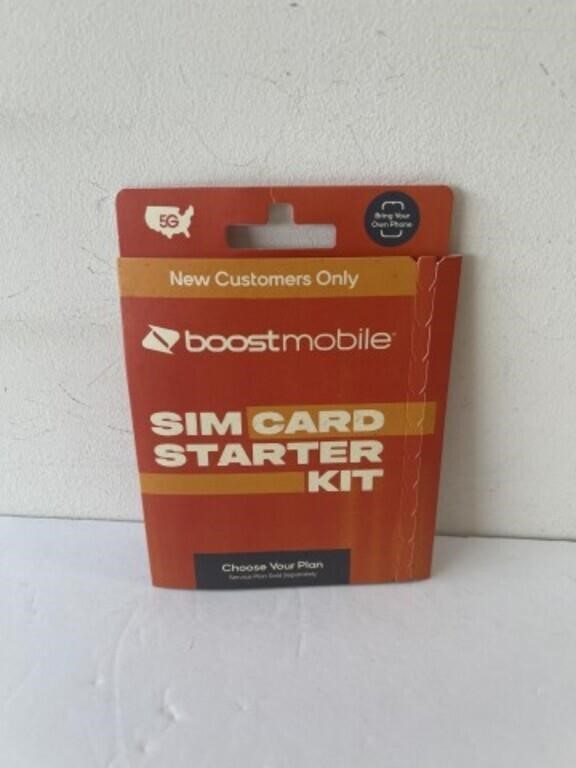 Boost mobile SIM card starter kit