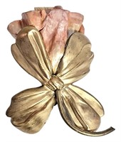 Vintage Blumenthal Floral Pin