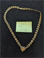 14k Gold 13.2g Necklace