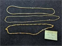 14k Gold 20.7g Necklaces