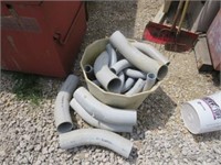 Lot of Misc. Conduit PVC Pipe Sweeps