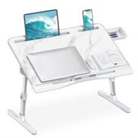 Hetthi Laptop Bed Desk, Large Adjustable Lap Desk