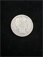 1909 S Barber Half Dollar