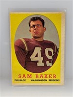 1958 Topps Sam Baker 34