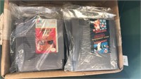 Vintage Nintendo games box lot