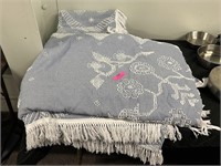 Wedgewood Style Martha Washington Bed Spread