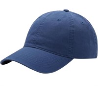 (new)Washed Baseball Cap - Retro Adjustable