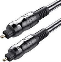 AmazonBasics Digital Audio Toslink Cable 6ft