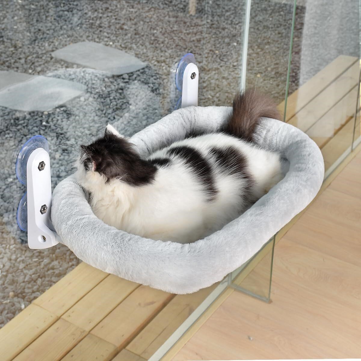 Cat Window Perch  Hammock Seat  Grey