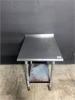 Stainless steel restaurant work table