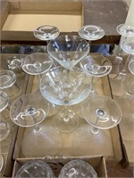 8 martini glasses