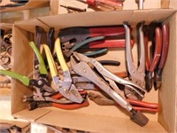 Wire cutters - Tin snips - Vise grips - & more